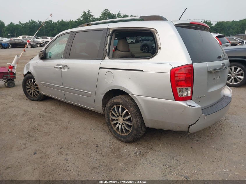 2012 Kia SEDONA VIN KNDMH4C79C6494693 IAAI salvage auction — SIDE, Clear (Massachusetts), sold $400 on 2026-07-24 (photo 3)