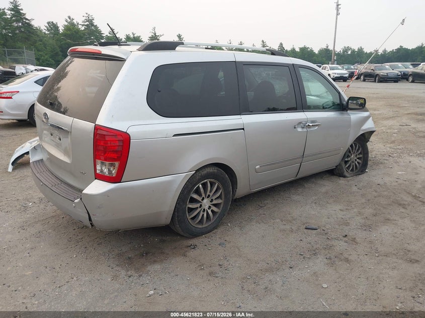 2012 Kia SEDONA VIN KNDMH4C79C6494693 IAAI salvage auction — SIDE, Clear (Massachusetts), sold $400 on 2026-07-24 (photo 4)