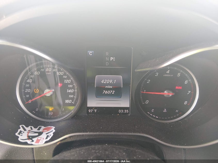 2019 Mercedes-benz Glc VIN WDC0G4KB5KF664922 IAAI salvage auction — SIDE, Original (Texas), sold $7,800 on 2026-08-19 (photo 7)