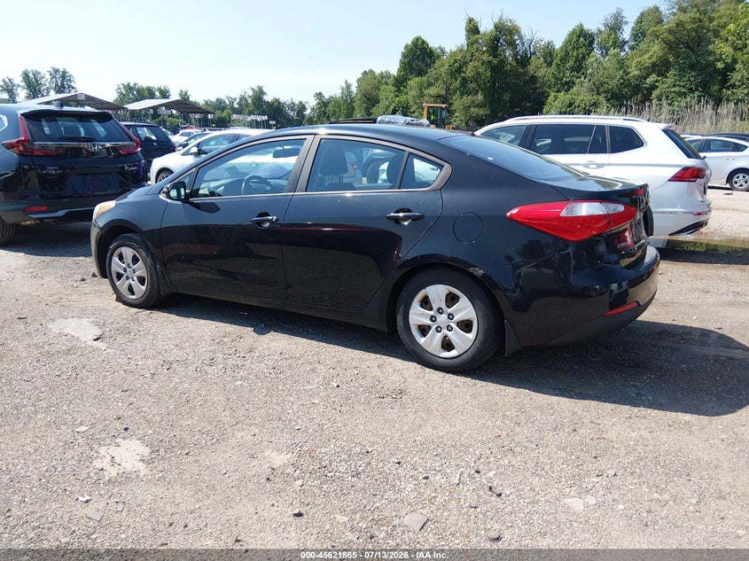 2015 Kia Forte VIN KNAFX4A6XF5330866 IAAI salvage auction — NORMAL WEAR, Clear (Maryland), sold $600 on 2026-07-30 (photo 3)