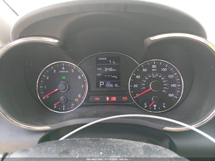 2015 Kia Forte VIN KNAFX4A6XF5330866 IAAI salvage auction — NORMAL WEAR, Clear (Maryland), sold $600 on 2026-07-30 (photo 7)