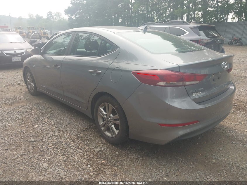 2018 Hyundai Elantra VIN KMHD84LFXJU447037 IAAI salvage auction — NORMAL WEAR, Clear (New Jersey), sold $325 on 2026-07-22 (photo 3)