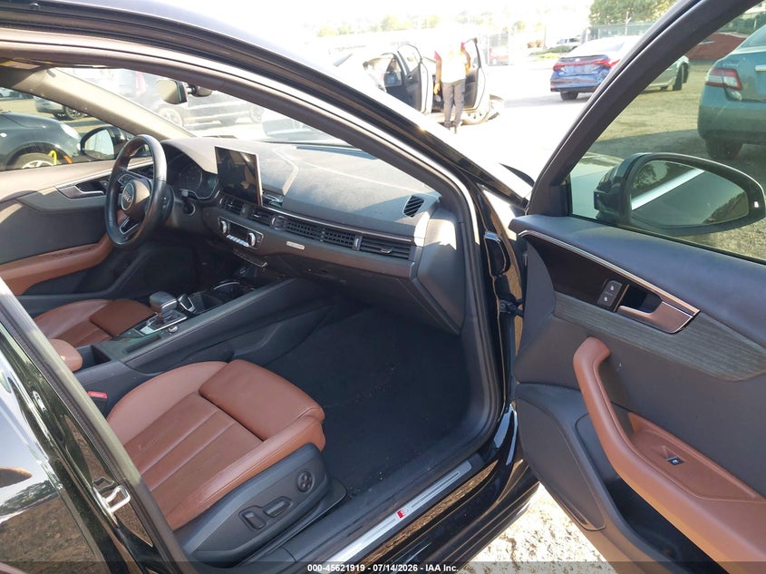 2021 Audi A4 VIN WAUDAAF46MN006826 IAAI salvage auction — SIDE, Salvage (Pennsylvania), sold $7,650 on 2026-09-01 (photo 5)