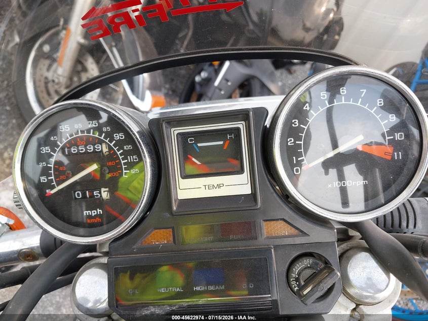 1985 Honda Vf700 VIN JH2RC2109FM107940 IAAI salvage auction — NORMAL WEAR, Clear (New York), sold $25 on 2026-07-21 (photo 7)