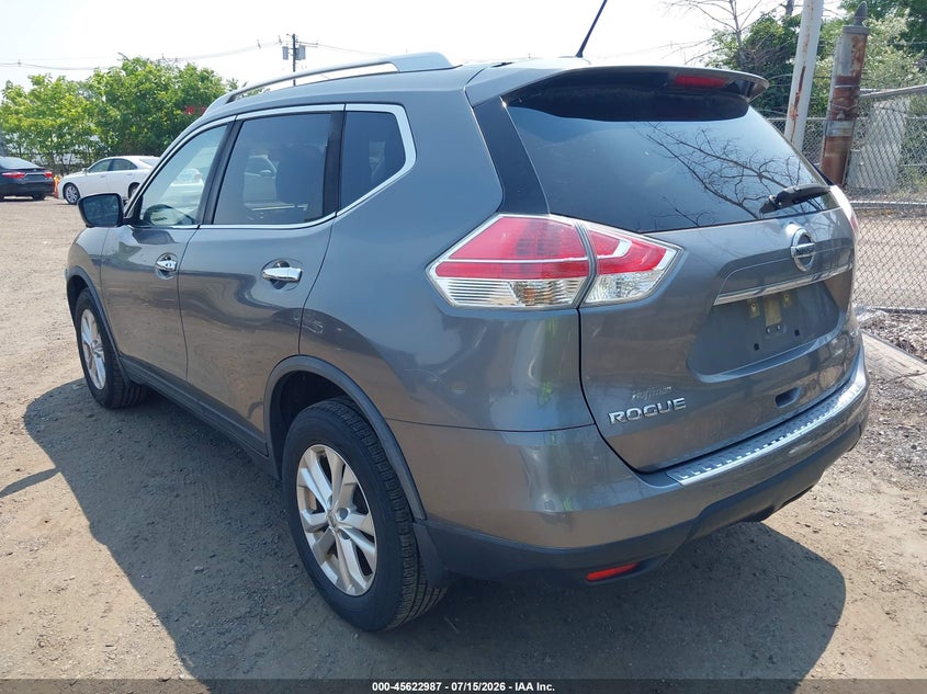 2016 Nissan Rogue VIN JN8AT2MV7GW134836 IAAI salvage auction — NORMAL WEAR, Clear (New Jersey), sold $525 on 2026-07-27 (photo 3)