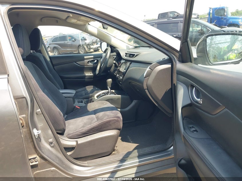 2016 Nissan Rogue VIN JN8AT2MV7GW134836 IAAI salvage auction — NORMAL WEAR, Clear (New Jersey), sold $525 on 2026-07-27 (photo 5)