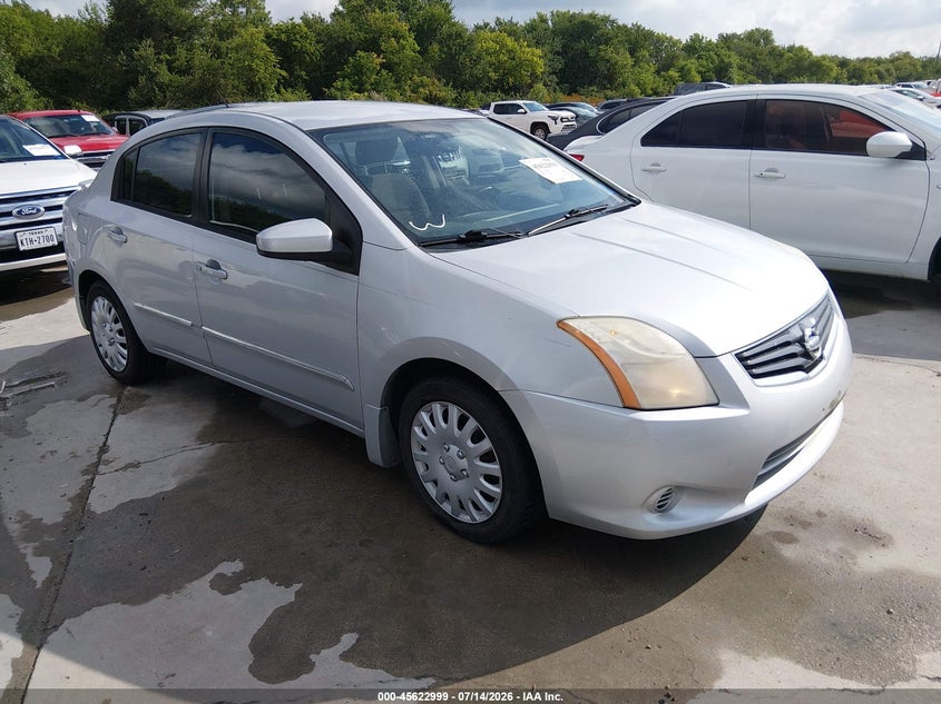 2011 Nissan Sentra VIN 3N1AB6AP1BL703127 IAAI salvage auction — NORMAL WEAR, Original (Texas), sold $800 on 2026-07-27 (photo 1)