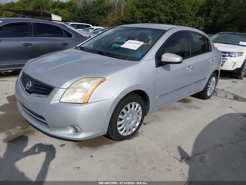 2011 Nissan Sentra VIN 3N1AB6AP1BL703127 IAAI salvage auction — NORMAL WEAR, Original (Texas), sold $1,150 on 2026-07-27 (photo 2)