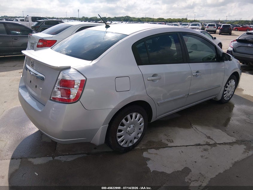 2011 Nissan Sentra VIN 3N1AB6AP1BL703127 IAAI salvage auction — NORMAL WEAR, Original (Texas), sold $800 on 2026-07-27 (photo 4)
