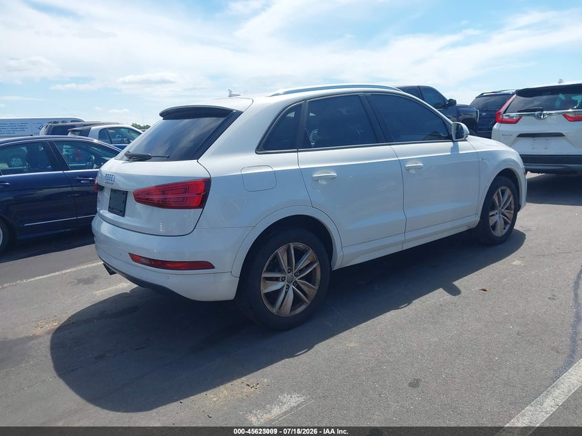 2018 Audi Q3 VIN WA1BCCFS8JR018487 IAAI salvage auction — NORMAL WEAR, Clear (North Carolina), sold $4,850 on 2026-07-29 (photo 4)