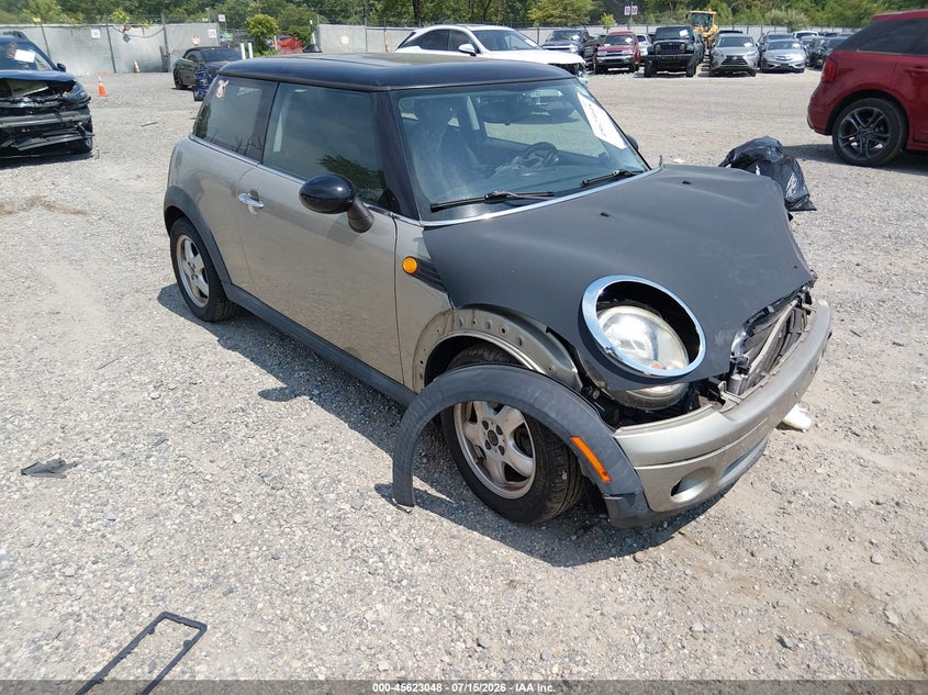 2009 Mini Cooper VIN WMWMF33529TU71388 IAAI salvage auction — FRONT END, Salvage (Idaho), sold $225 on 2026-08-11 (photo 1)