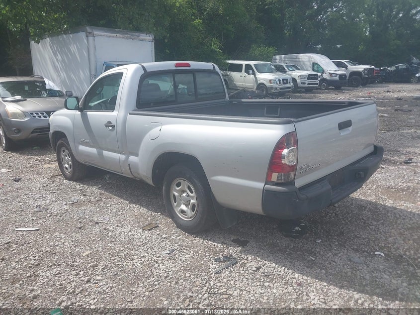 2010 Toyota Tacoma VIN 5TENX4CN1AZ711823 IAAI salvage auction — NORMAL WEAR, Clear (Tennessee), sold $1,450 on 2026-07-23 (photo 3)