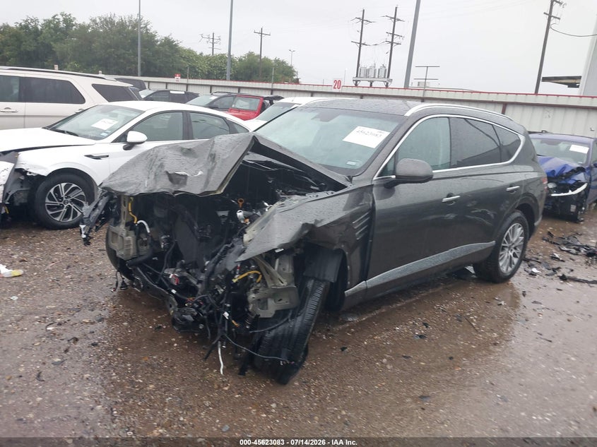 2025 Genesis Gv80 VIN KMUHFESB2SU239555 IAAI salvage auction — FRONT END, Certificate Of Destruction (Florida), sold $25 on 2026-07-16 (photo 2)