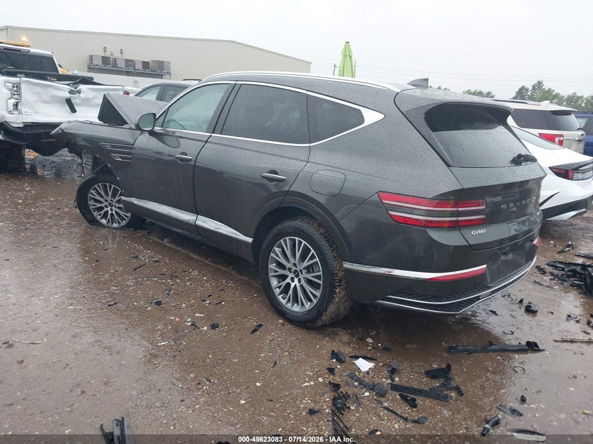 2025 Genesis Gv80 VIN KMUHFESB2SU239555 IAAI salvage auction — FRONT END, Certificate Of Destruction (Florida), sold $25 on 2026-07-16 (photo 3)