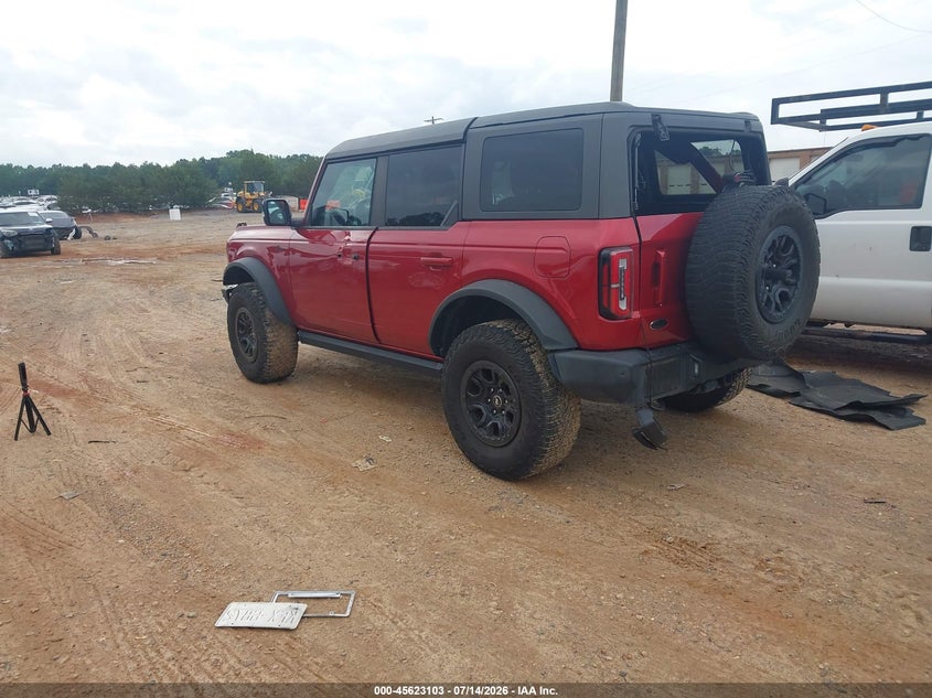2021 Ford Bronco VIN 1FMEE5DP0MLB01292 IAAI salvage auction — ROOF, Wait Title, sold $18,000 on 2026-09-04 (photo 3)