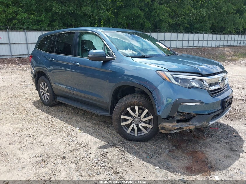 2021 Honda Pilot VIN 5FNYF6H30MB072326 — IAAI salvage auction photo