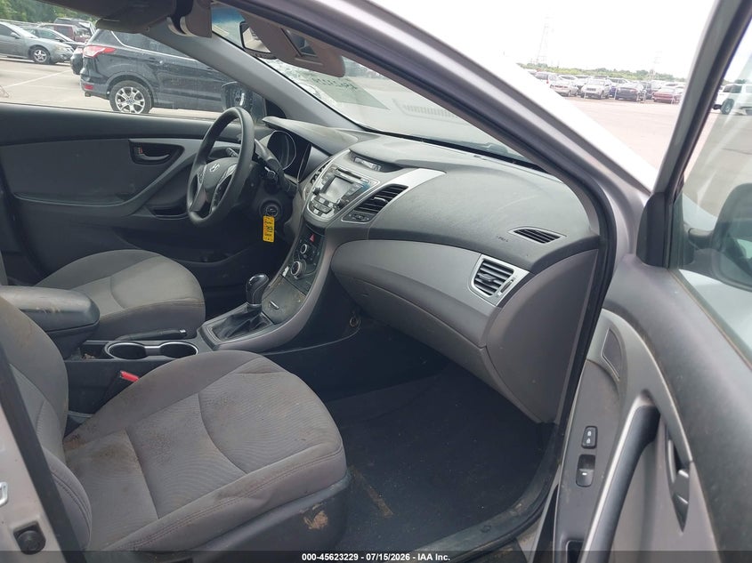 2015 Hyundai Elantra VIN 5NPDH4AE9FH608770 IAAI salvage auction — UNKNOWN, Salvage Title, sold $50 on 2026-07-19 (photo 5)