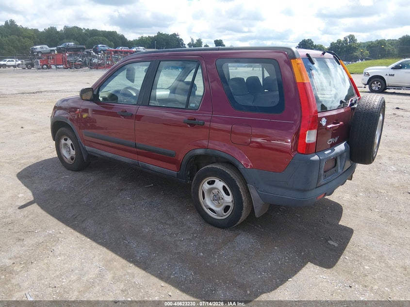 2004 Honda Cr-v VIN SHSRD68454U206629 IAAI salvage auction — NORMAL WEAR, Clear (Tennessee), sold $400 on 2026-07-29 (photo 3)