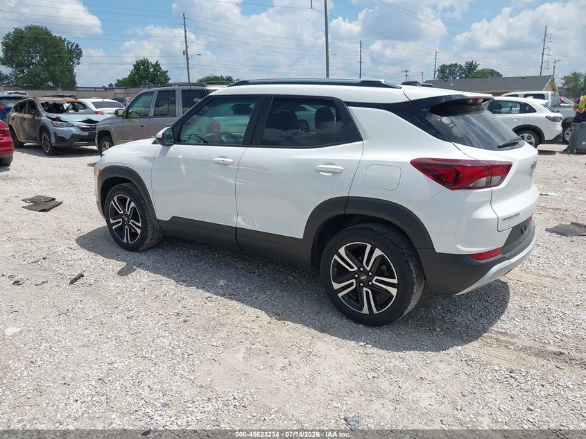 2023 Chevrolet Trailblazer VIN KL79MPSL5PB188389 IAAI salvage auction — HAIL, Clear (Missouri), sold $8,975 on 2026-08-31 (photo 3)