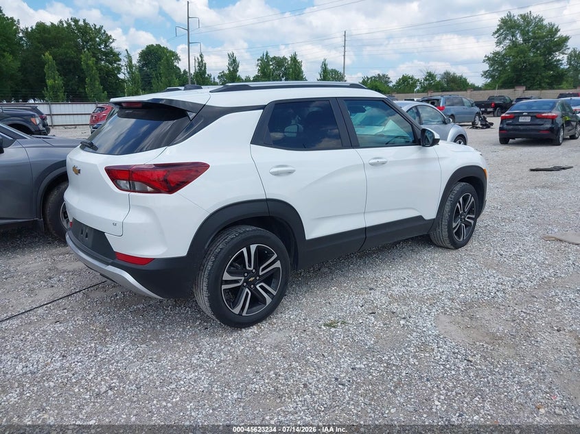 2023 Chevrolet Trailblazer VIN KL79MPSL5PB188389 IAAI salvage auction — HAIL, Clear (Missouri), sold $8,975 on 2026-08-31 (photo 4)