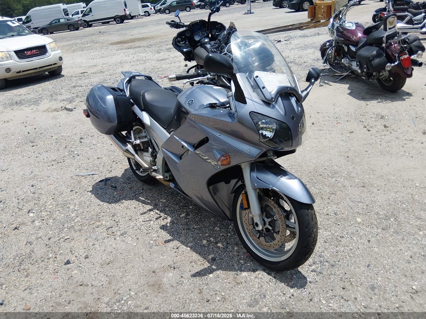 2004 Yamaha Fjr1300 VIN JYARP07E54A002035 IAAI salvage auction — NORMAL WEAR, Clear (South Carolina), sold $1,050 on 2026-07-21 (photo 1)