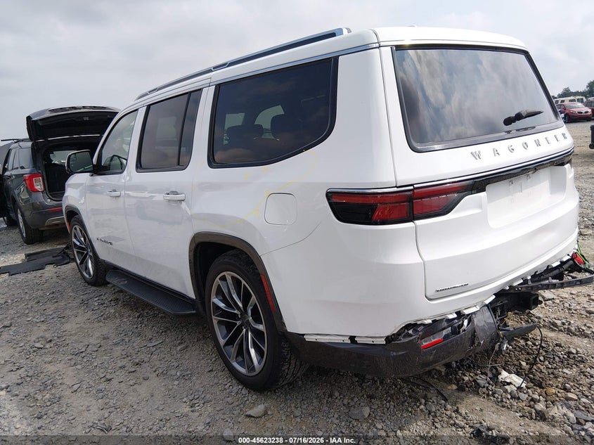 2022 Jeep Grand wagoneer VIN 1C4SJVBTXNS214984 IAAI salvage auction — REAR END, Salvage Title, sold $16,975 on 2026-09-05 (photo 3)