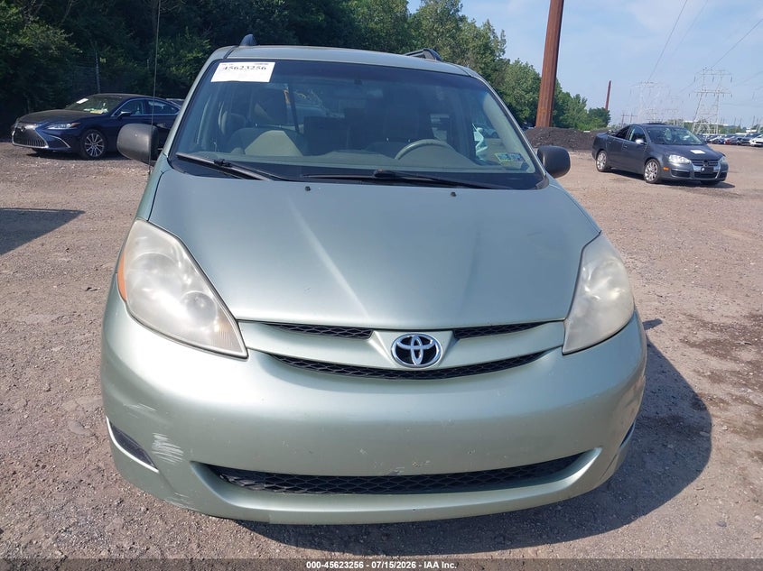 2010 Toyota Sienna VIN 5TDKK4CC0AS333572 IAAI salvage auction — NORMAL WEAR, Clear (Pennsylvania), sold $1,250 on 2026-07-24 (photo 6)