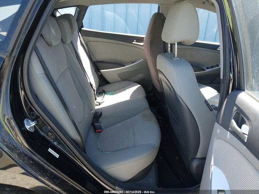 2013 Hyundai Accent VIN KMHCT5AE4DU089223 IAAI salvage auction — NORMAL WEAR, Clear (Indiana), sold $225 on 2026-07-29 (photo 8)