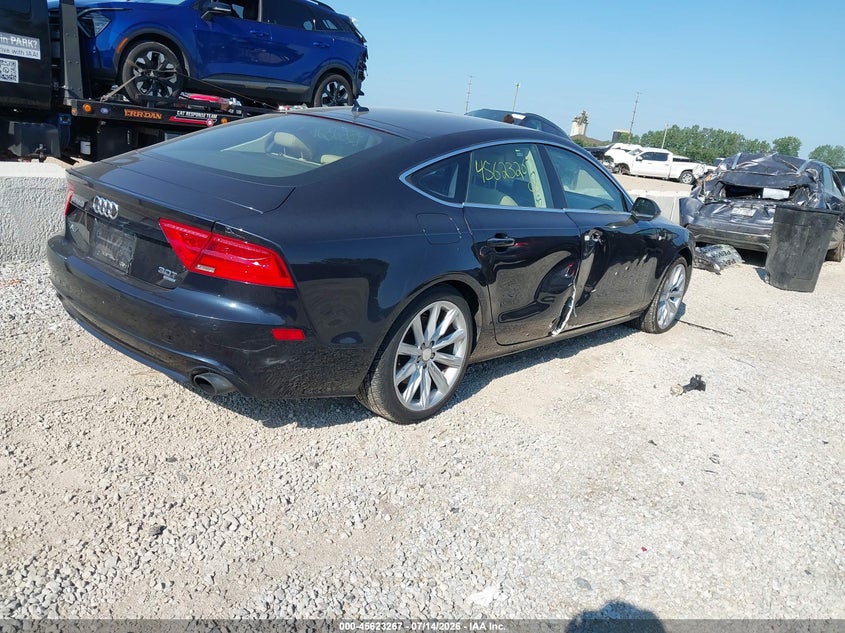 2013 Audi A7 VIN WAUYGAFC6DN034858 IAAI salvage auction — RIGHT SIDE, Salvage (Ohio), sold $1,750 on 2026-08-16 (photo 4)