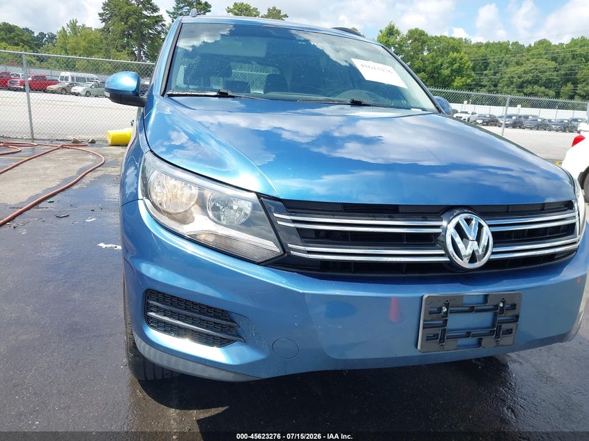 2017 Volkswagen Tiguan VIN WVGAV7AX4HW503514 IAAI salvage auction — NORMAL WEAR, Clear (Georgia), sold $1,600 on 2026-07-29 (photo 6)
