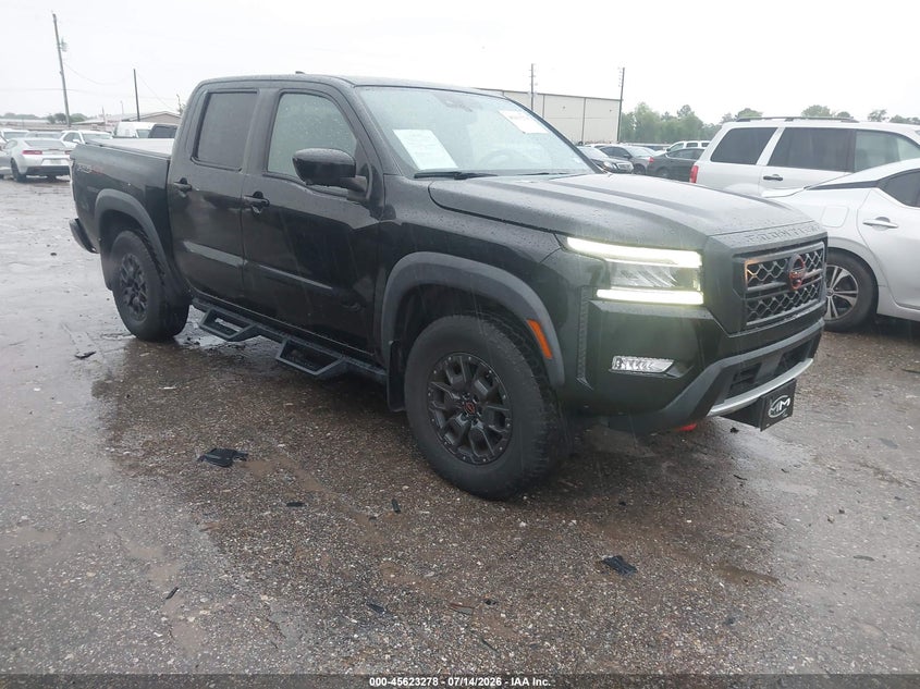2022 Nissan Frontier VIN 1N6ED1EK4NN649382 IAAI salvage auction — UNKNOWN, Original (Texas), sold $16,075 on 2026-07-29 (photo 1)