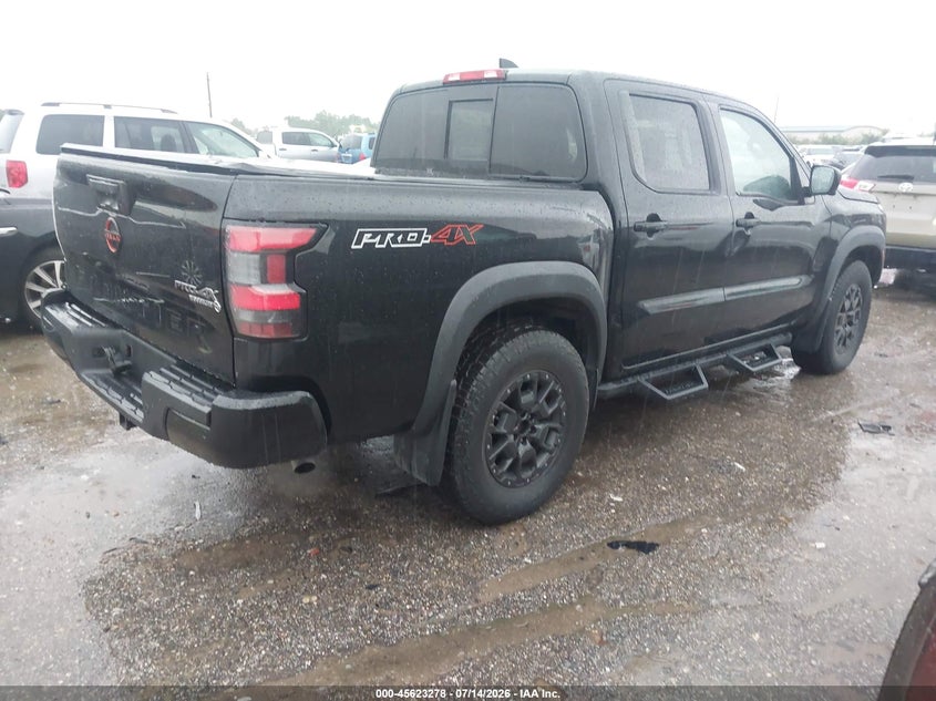 2022 Nissan Frontier VIN 1N6ED1EK4NN649382 IAAI salvage auction — UNKNOWN, Original (Texas), sold $16,075 on 2026-07-29 (photo 4)