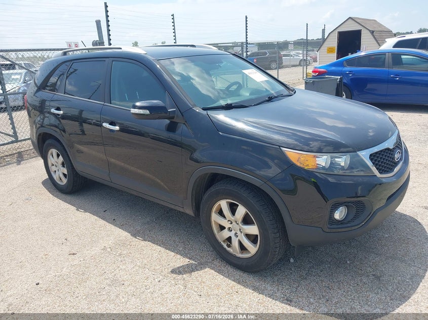 2013 Kia Sorento VIN 5XYKT3A69DG373378 IAAI salvage auction — NORMAL WEAR, Salvage Title, sold $25 on 2026-07-22 (photo 1)