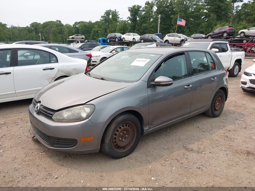 2012 Volkswagen Golf VIN WVWDB7AJ7CW270288 IAAI salvage auction — NORMAL WEAR, Clear (Florida), sold $550 on 2026-07-24 (photo 2)