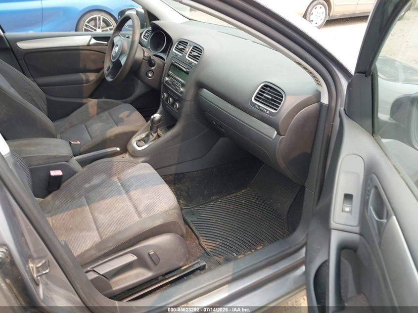 2012 Volkswagen Golf VIN WVWDB7AJ7CW270288 IAAI salvage auction — NORMAL WEAR, Clear (Florida), sold $550 on 2026-07-24 (photo 5)
