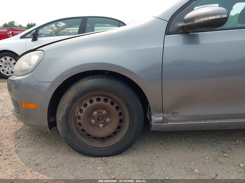 2012 Volkswagen Golf VIN WVWDB7AJ7CW270288 IAAI salvage auction — NORMAL WEAR, Clear (Florida), sold $550 on 2026-07-24 (photo 6)