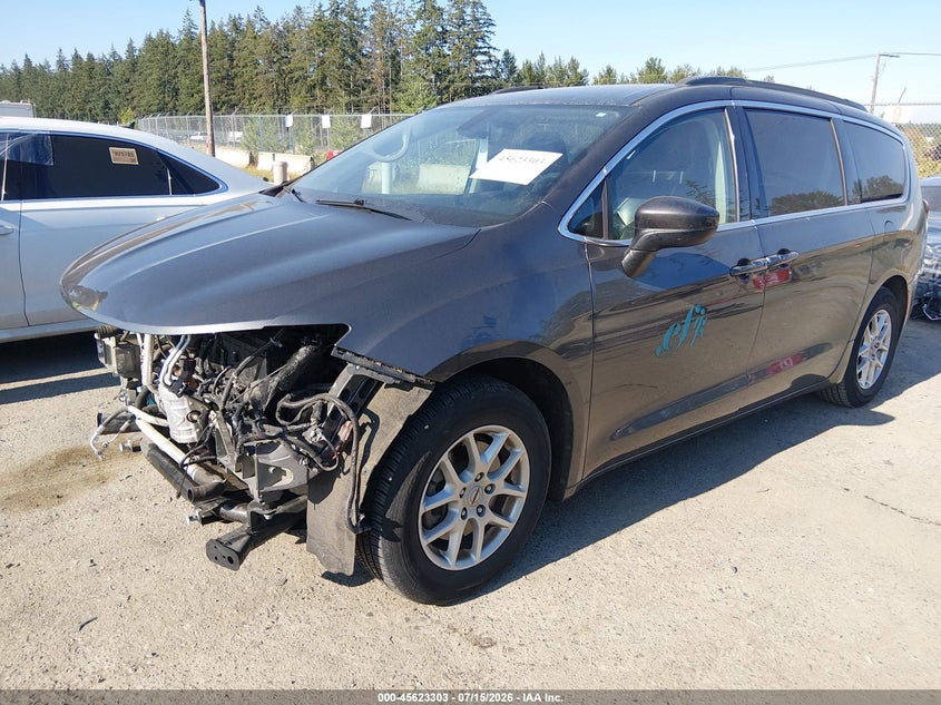 2021 Chrysler Voyager VIN 2C4RC1DG3MR506042 IAAI salvage auction — FRONT END, Salvage Title, sold $1,100 on 2026-08-21 (photo 2)