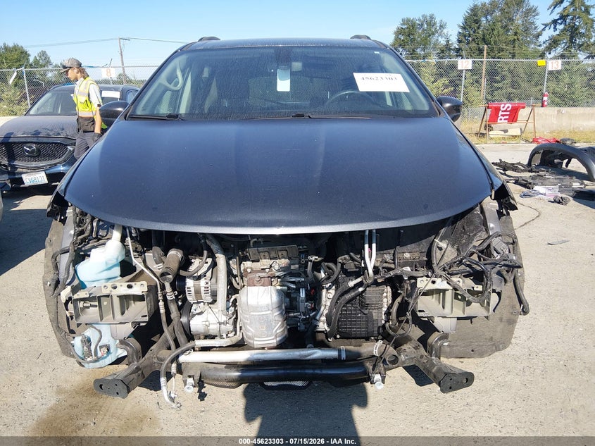 2021 Chrysler Voyager VIN 2C4RC1DG3MR506042 IAAI salvage auction — FRONT END, Salvage Title, sold $1,100 on 2026-08-21 (photo 6)