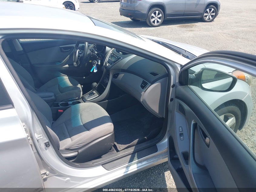 2013 Hyundai Elantra VIN KMHDH4AE2DU551620 IAAI salvage auction — RIGHT SIDE, Salvage - Greater Than 75% (Maryland), sold $1,400 on 2026-08-01 (photo 5)