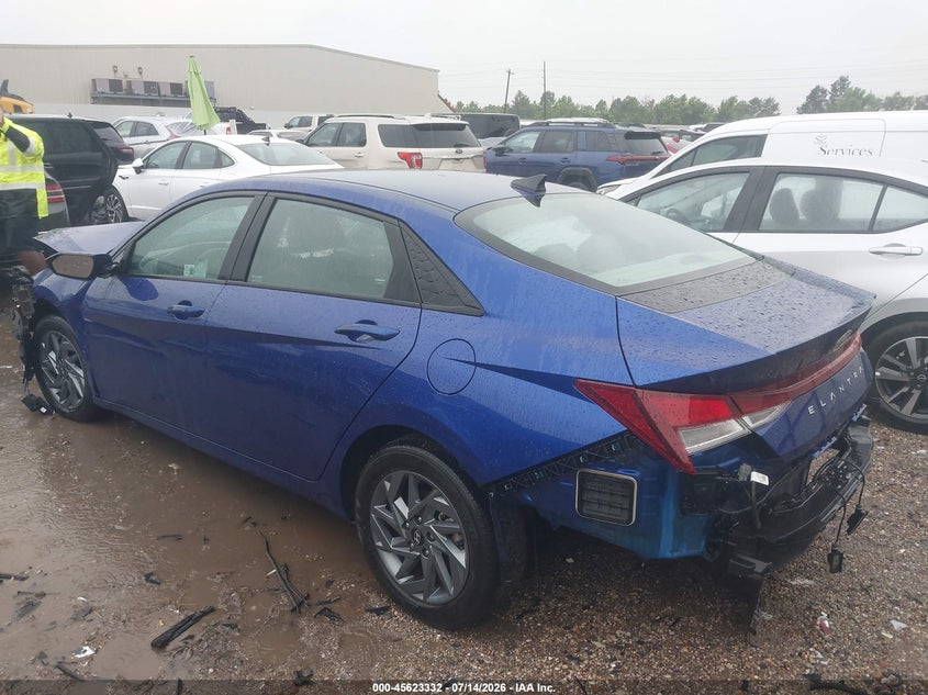 2024 Hyundai Elantra VIN KMHLM4DG4RU775161 IAAI salvage auction — FRONT END, Certificate Of Destruction (Florida), sold $25 on 2026-07-16 (photo 3)