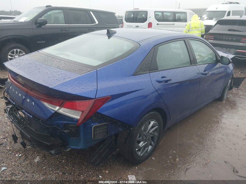 2024 Hyundai Elantra VIN KMHLM4DG4RU775161 IAAI salvage auction — FRONT END, Certificate Of Destruction (Florida), sold $25 on 2026-07-16 (photo 4)