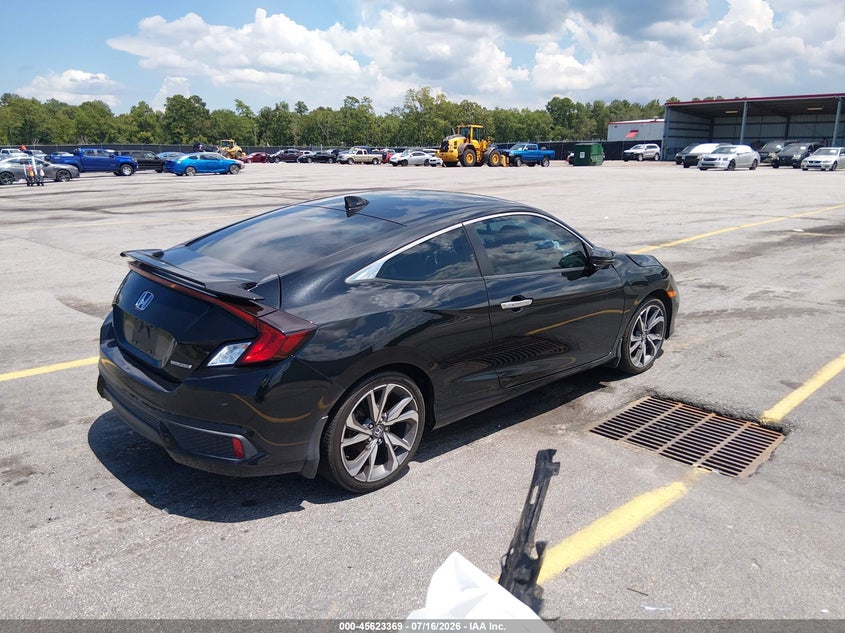 2019 Honda Civic VIN 2HGFC3B96KH353583 IAAI salvage auction — LEFT FRONT, Wait Title, sold $2,950 on 2026-09-30 (photo 4)