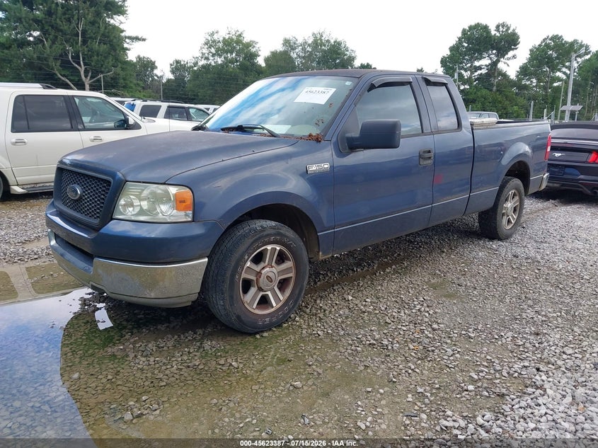 2005 Ford F-150 VIN 1FTPX12535NA60664 IAAI salvage auction — NORMAL WEAR, Clear (Alabama), sold $2,500 on 2026-07-27 (photo 2)