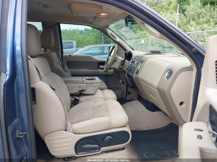 2005 Ford F-150 VIN 1FTPX12535NA60664 IAAI salvage auction — NORMAL WEAR, Clear (Alabama), sold $2,500 on 2026-07-27 (photo 5)