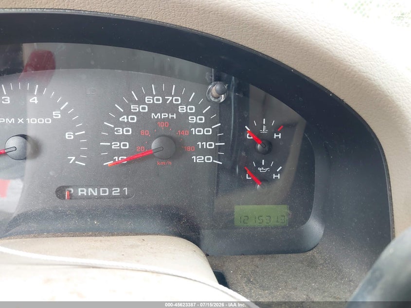 2005 Ford F-150 VIN 1FTPX12535NA60664 IAAI salvage auction — NORMAL WEAR, Clear (Alabama), sold $2,500 on 2026-07-27 (photo 7)
