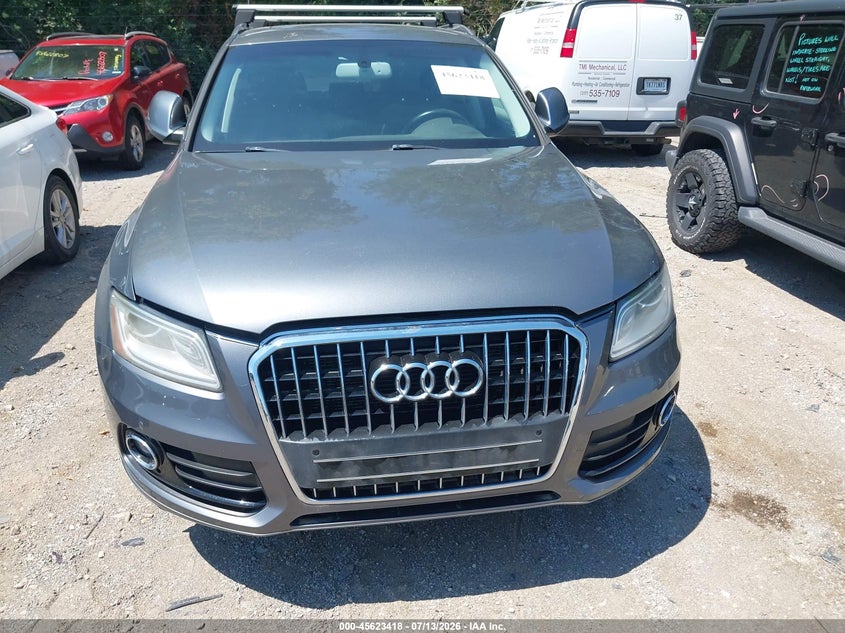 2013 Audi Q5 VIN WA1LFAFP0DA041664 IAAI salvage auction — NORMAL WEAR, Clear (Indiana), sold $1,100 on 2026-07-29 (photo 6)