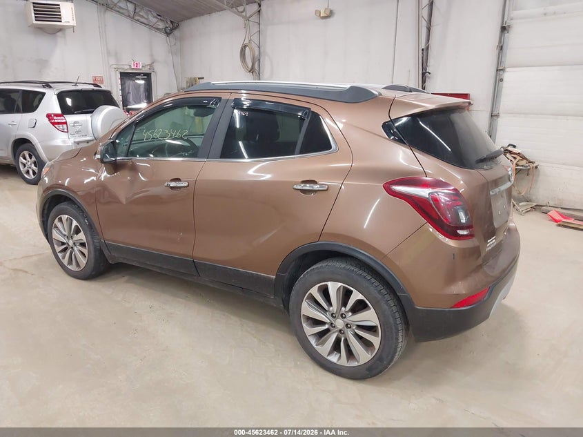 2017 Buick Encore VIN KL4CJASB2HB230468 IAAI salvage auction — NORMAL WEAR, Clear (Pennsylvania), sold $450 on 2026-07-30 (photo 3)