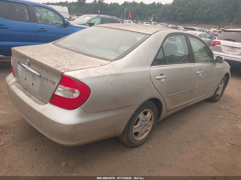 2002 Toyota Camry VIN JTDBE32K420041521 IAAI salvage auction — UNKNOWN, Clear (Massachusetts), sold $425 on 2026-07-24 (photo 4)