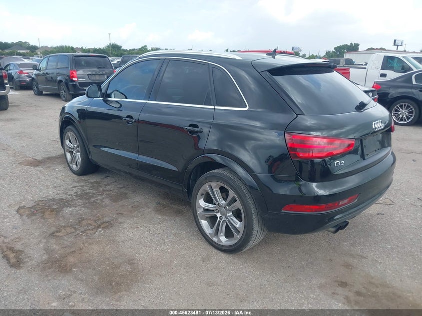 2015 Audi Q3 VIN WA1BFCFS3FR002549 IAAI salvage auction — NORMAL WEAR, Salvage Title, sold $25 on 2026-07-22 (photo 3)