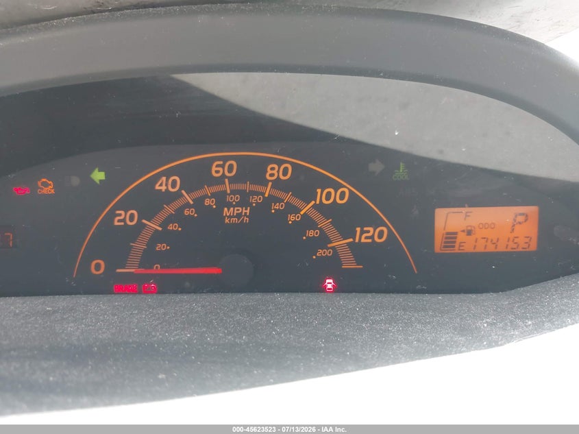2009 Toyota Yaris VIN JTDBT903091305214 IAAI salvage auction — NORMAL WEAR, Clear (Florida), sold $1,150 on 2026-07-16 (photo 7)
